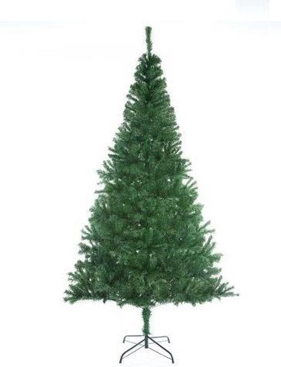 Sapin de Noël Casaria 150 cm PVC - Base métallique - Vert