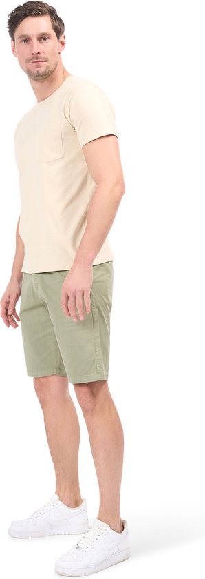 T-shirt Mario Russo - T-shirts hommes - Coton - XL- Beige