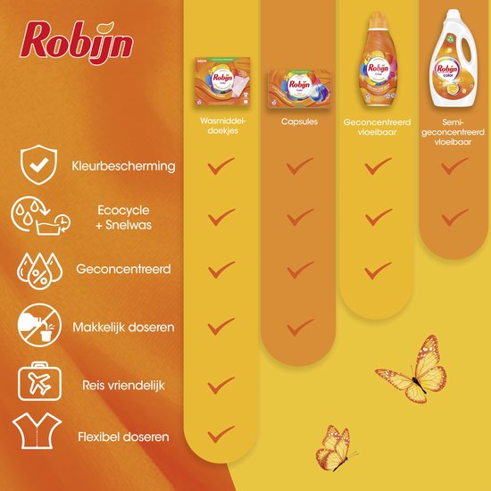 Robijn Détergent liquide - Couleur - 60 lavages