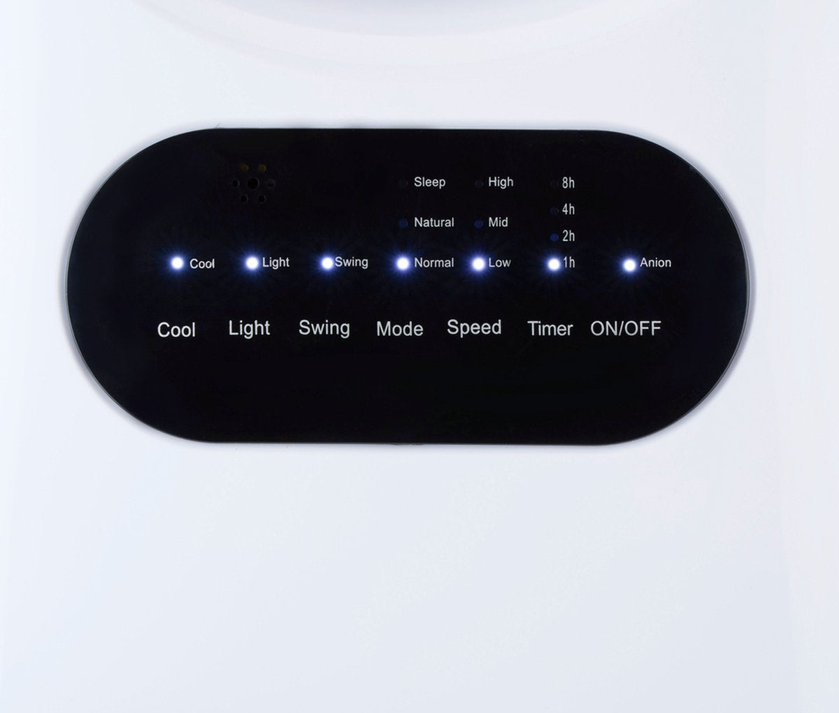 Lifetime Air Refroidisseur d'air - 55dB - 3.5L - 110 W - Télécommande et éléments de refroidissement inclus 32 x 23.50 x 76.50cm - Blanc