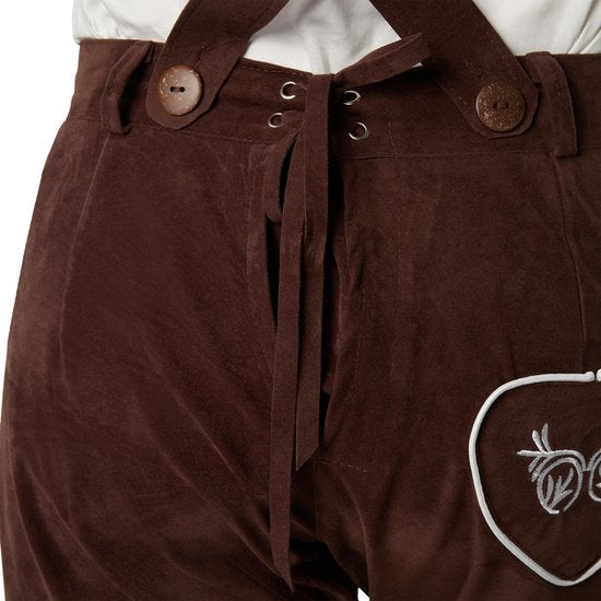 Dressforfun Lederhose Weißensee XL - déguisement costume halloween déguisement carnaval déguisement carnaval déguisement carnaval - 302803