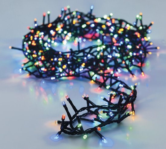Micro Cluster - 1800 LEDs - 36 mètres - multicolore - 8 fonctions + mémoire