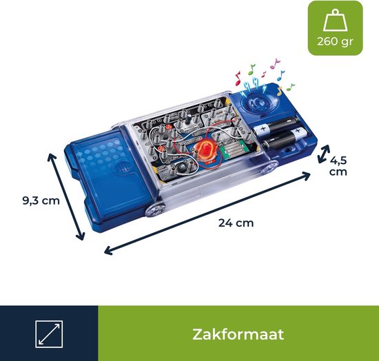 Velleman Kit de projets électroniques - 8 expériences - LED & musique