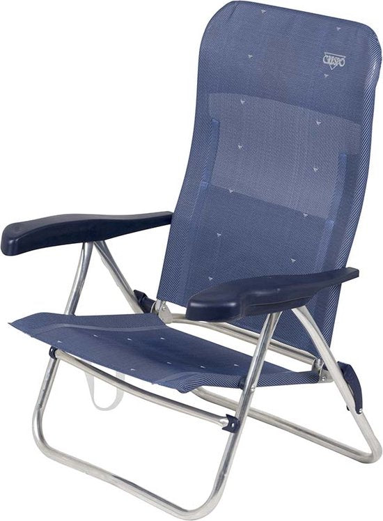 Crespo - Chaise de plage - AL/205 - Bleu foncé