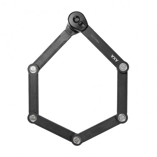 Cadenas pliant AXA Fold Ultra 90 ART 2 - Cadenas pour vélo de qualité - Cadenas premium pour vélos électriques, Fatbike et Bakfiets - Cadenas pliant avec support et services de clé - 90 cm
