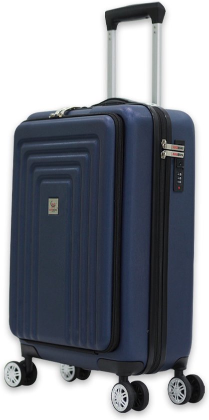 Herzberg Travel HG-8065BLU : Sac de cabine - Bleu