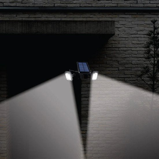 Lampe d'angle solaire - Lumière extérieure automatique - Sans câble - Eclairage d'ambiance pour jardin et clôture