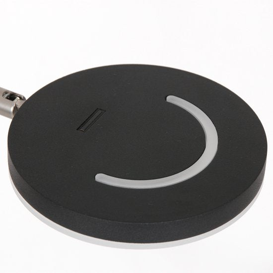 Steinhauer lampadaire Soleil - noir - luminium - 3515ZW