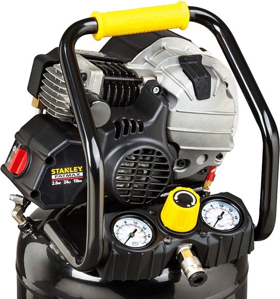Stanley Fatmax Professional compressor, compresseur d'air lubrifié, vertical, 2 hp, 10 bar, capacité du réservoir 50 L