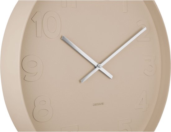 Horloge murale Karlsson Mr. Brown - Brown - Ø51cm - Horloge murale