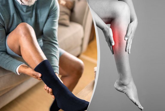 Comfort Essentials Antipress Diabetes Socks Ladies - 3 paires - Black - Non Squeezing Seamless Socks Ladies - Modal