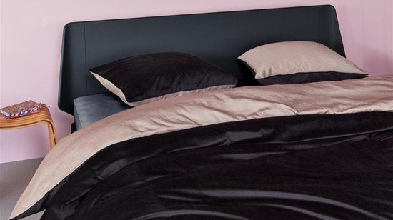 Beddinghouse Dutch Design Astro housse de couette - Lits-Jumeaux XL - 260x200/220 cm - Black