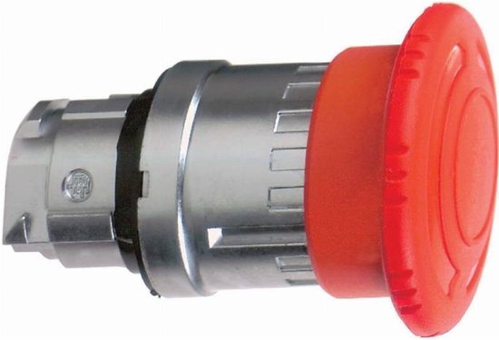 Schneider Electric Élément frontal à bouton-poussoir Harmony (champignon) - ZB4BS844 - E2AP6