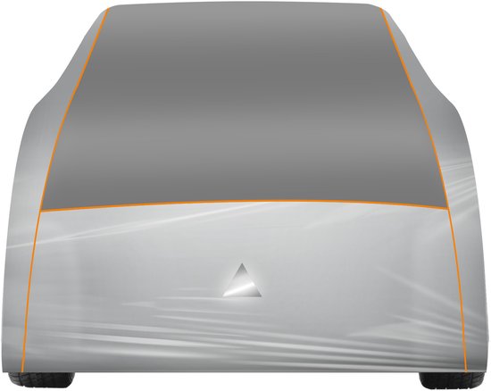 tectake® Car Cover - Voile de voiture extérieure - Protection contre la grêle - Couverture imperméable avec 3 sangles réglables - Respirante - Housse de protection de voiture avec sac de rangement - Compatible avec de nombreux modèles - Dimensions (LxLxH)