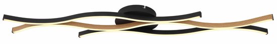 Plafonnier Globo Geronimo - noir - métal - 67206DW