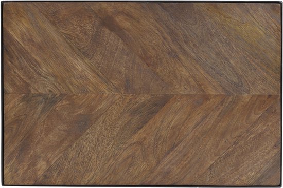 Light & Living Table d'appoint Chisa - Marron - 45x30x62cm - Moderne