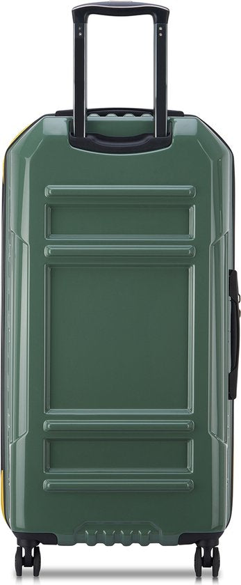 DELSEY PARIS Rempart Expandable 4 Double Rollers Trolley 80 Army Green Dark Green 79cm