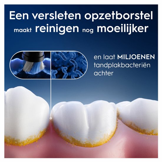 Oral-B têtes de brosse iO Ultimate Clean Black - 6 pièces