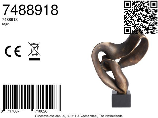 Light & Living - Ornement KAJAN - 33x14.5x44.5cm - Bronze