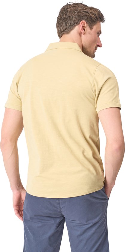 Mario Russo Chemise à manches courtes - Chemise hommes - Polo hommes - t shirt hommes - L - Vert olive clair