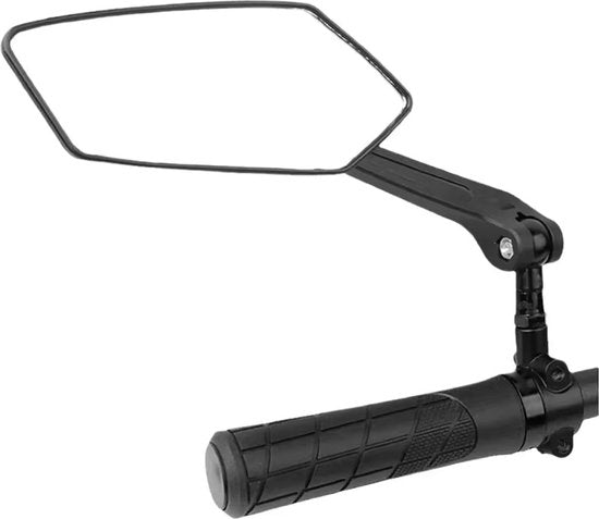 Garpex® Set of 2 - Bicycle Mirror Right and Left - Rear View Mirror Bicycle - Bicycle Mirror ebike - Adjustable Design