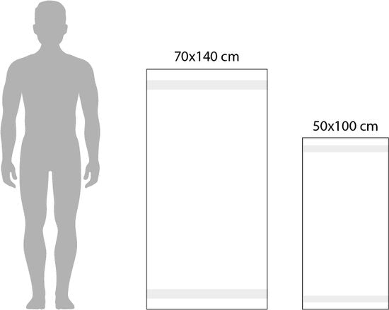 Serviette Supreme - Coton égyptien 650 GSM - 6 pièces - 50x100 - noir