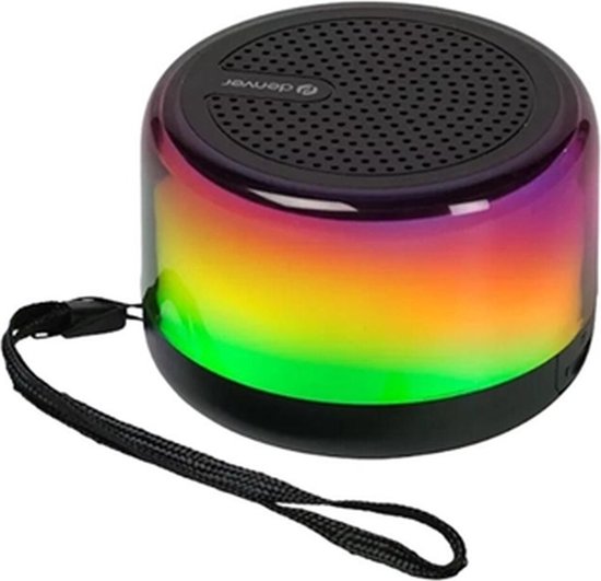Denver BTP-103 Haut-parleur portable et de fête Noir 3 W