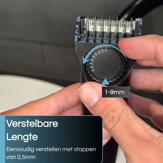 Wellshave 5 in 1 Beard Trimmer Men - Trimmer Beard and Body - Body trimmer men - Bodygroomer men