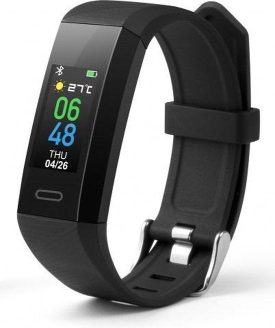 Technaxx TX-HR7 (4904) Tracker de fitness avec moniteur de fréquence cardiaque - Noir