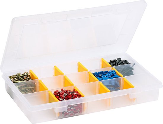 Plateau de tri Allit avec 12 séparateurs amovibles