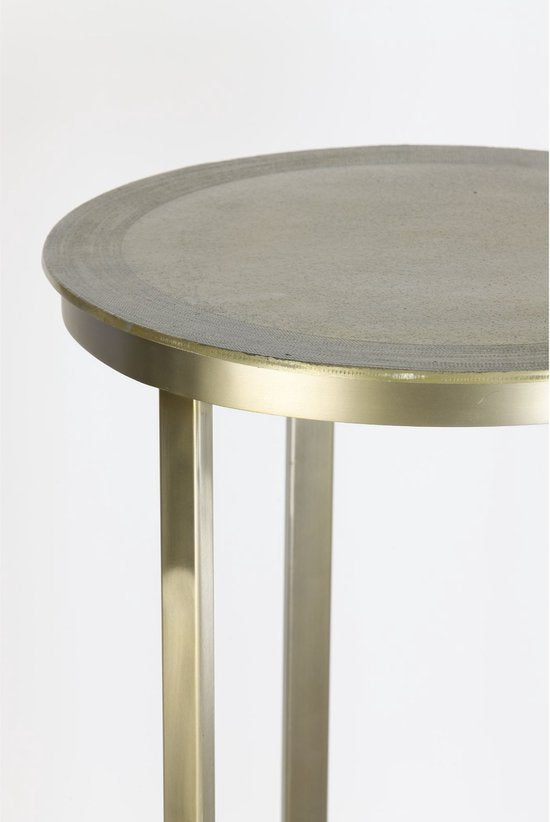 Light & Living Piédestal Retiro - Or - Ø40cm - Moderne