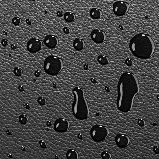 Casaria Tabouret pivotant réglable - Hauteur d'assise 46/60cm - 1 pièce Noir