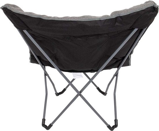 Bo-Camp - Urban Outdoor - Chaise papillon - Grainger - L - Nika - Gris