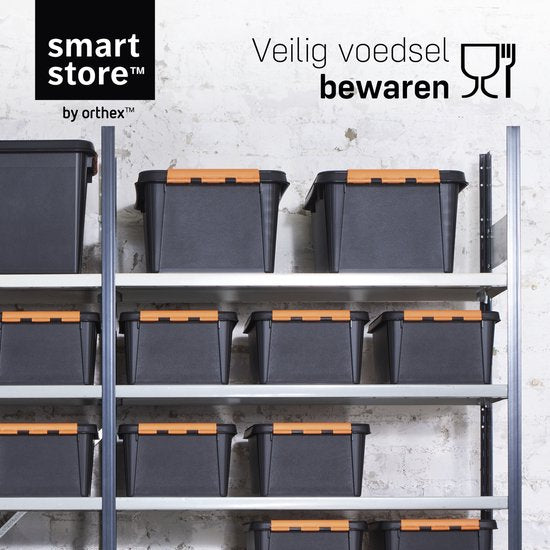 SmartStore - Pro 45 Boîte de stockage 50 litres - Polypropylène - Noir