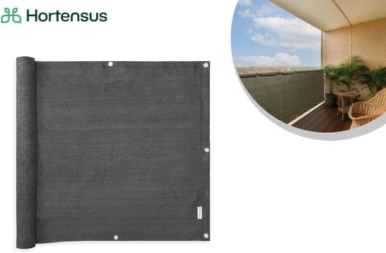 Hortensus - Brise-vue de balcon pour plus d'intimité - 2 pièces