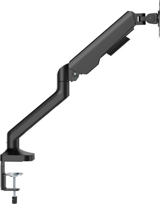 VDD Gaming - Bras de moniteur - Bras de moniteur - Support de moniteur - Hauteur réglable - Pour 1 écran - Design ergonomique - Noir