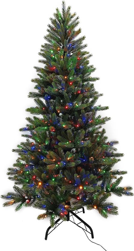 Wintervalley Trees - Arbre de Noël artificiel Lucas avec lumière - 138x240cm - Vert