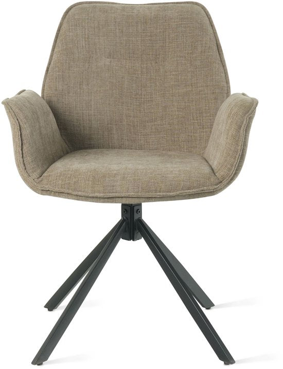 Chaise de salle à manger Lenny Taupe - Giga Furniture - Set of 2