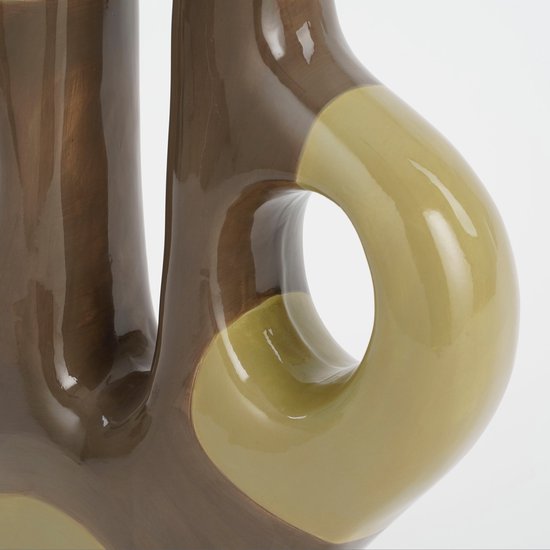 Mica Décorations Objet de décoration - L28 x L8 x H35 cm - Dolomite - Vert