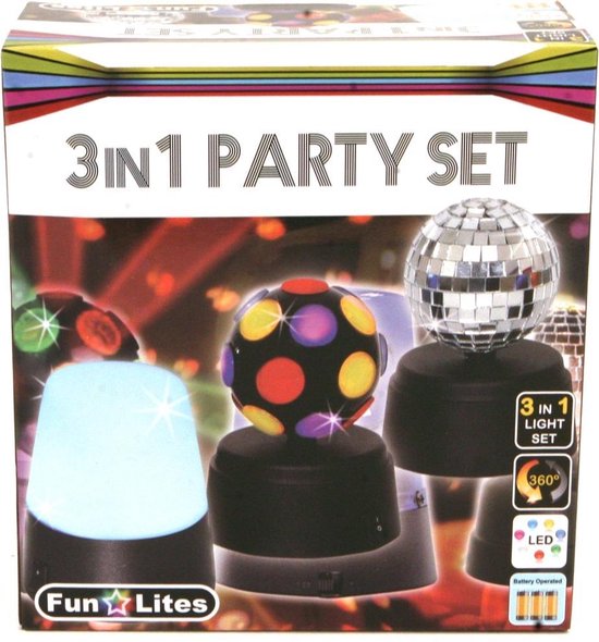 Set de fête Disco 3 en 1 B/O