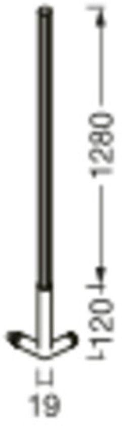 LEDVANCE WIFI Lampadaire LED RGBW, blanc 2700-6500k, 10W, 600lm, 1400mm, Lampe de couloir intelligente en aluminium idéalement contrôlable via une application ou un assistant vocal comme Alexa, Google et co. SMART WIFI FLOOR Corner