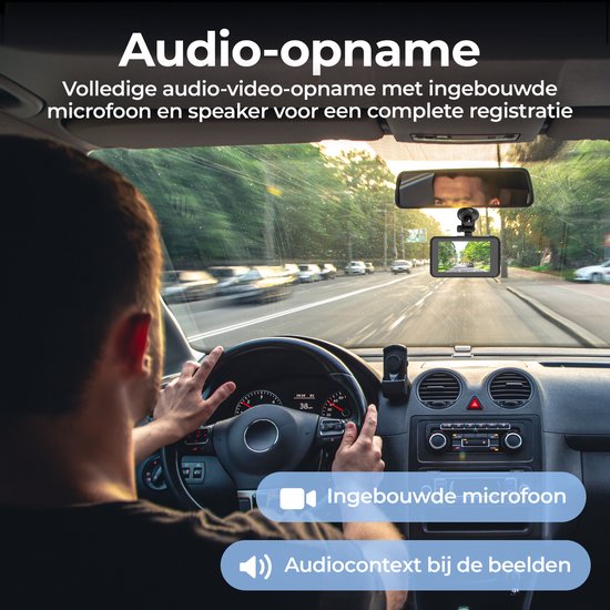 Denver Dashcam - Dashcam pour voiture - Full HD - Grand Angle 120° - Enregistrement en boucle - Capteur G - CCT1650