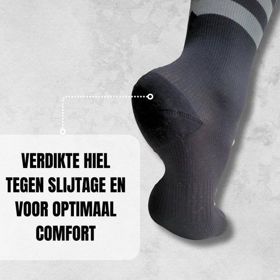 Sandside Support Socks Compression Socks 2 Pairs - Compression Socks - Running Socks - Sport Athletic - Black - Size 36-40 S/M