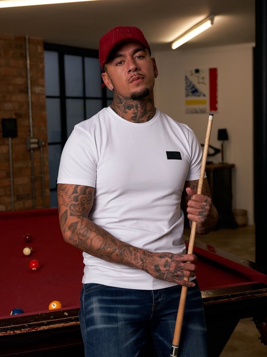 AB Lifestyle - T-shirt - Platinum Tee | Bright White - Homme - Taille : XS