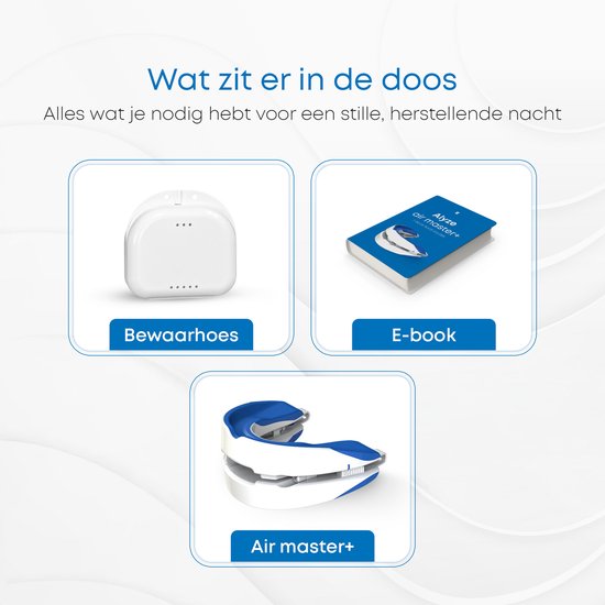 Attelle anti-ronflement - PRO+ - Boîte et livre inclus - Réglable - Pour une bonne nuit de sommeil - Mors de dents - Mors de dents - Transparent sans BPA - Alyze