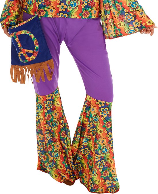 Dressforfun Costume femme Hippie XL - costume de déguisement halloween costume de fête carnaval costume de fête - 300945