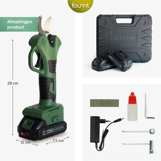 Sécateur électrique - Vert