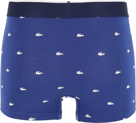 Lacoste Hommes 3-pack Trunk - Methylene/Silver Chine - Taille XL