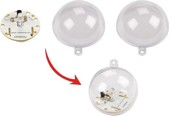 Kit de soudure éducatif Whadda, globe LED RVB