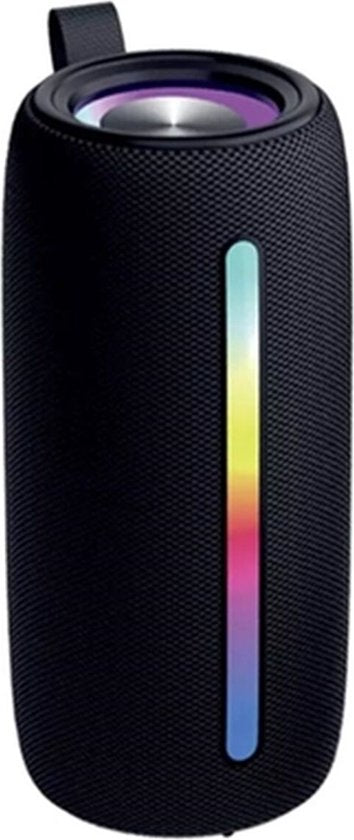 Denver Enceinte Bluetooth sans fil - Effets de lumière - Boîte à musique - AUX - TWS Pairing - BTL360 - Noir